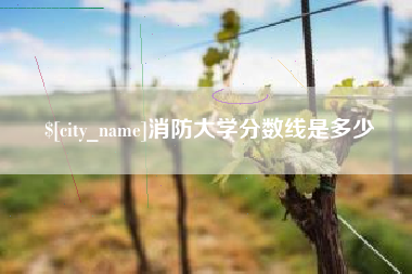 葫芦岛消防大学分数线是多少