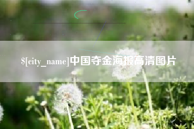葫芦岛中国夺金海报高清图片