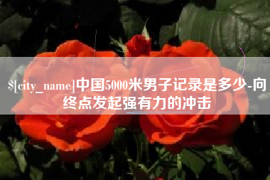 葫芦岛中国5000米男子记录是多少-向终点发起强有力的冲击