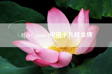 葫芦岛中国十九枚金牌