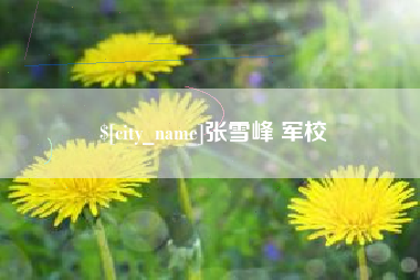 葫芦岛张雪峰 军校
