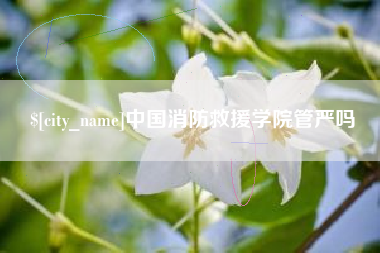 葫芦岛中国消防救援学院管严吗
