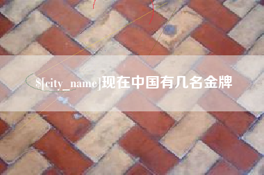 葫芦岛现在中国有几名金牌