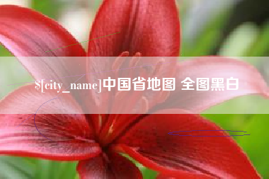 葫芦岛中国省地图 全图黑白