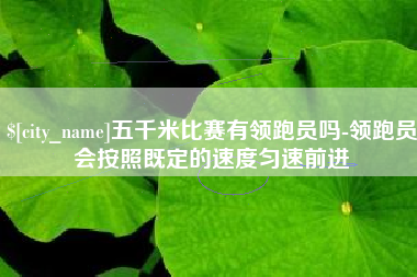 葫芦岛五千米比赛有领跑员吗-领跑员会按照既定的速度匀速前进