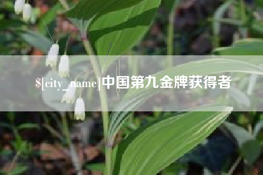 葫芦岛中国第九金牌获得者