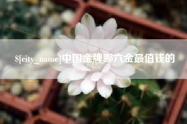 葫芦岛中国金牌哪六金最值钱的