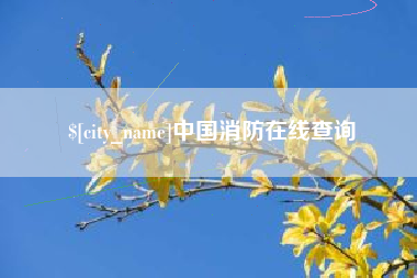 葫芦岛中国消防在线查询