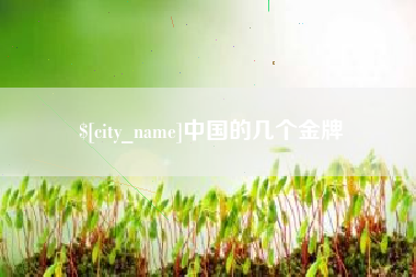 葫芦岛中国的几个金牌